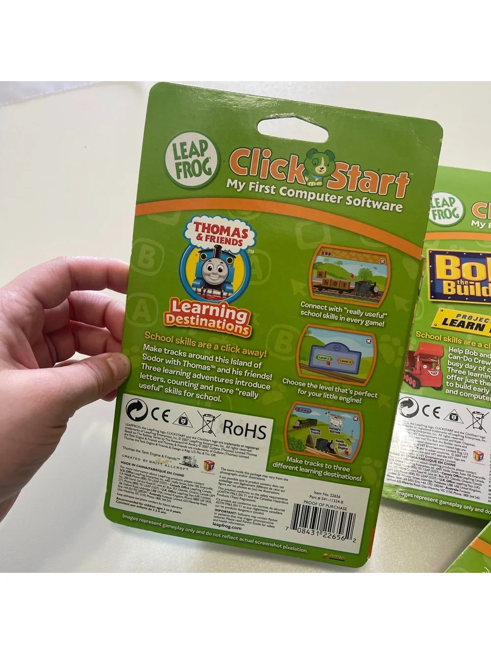 Leap Frog Click Start Pre-K/K 3-6 Years Bundle